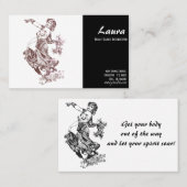 Belly Dance Instructor Visitekaartje (Voorkant / Achterkant)