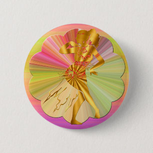 Belly Dance Ronde Button 5,7 Cm