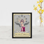 Belly Dance Top Tarot Belly Dancing Tarot Kaart (Gele Bloem)