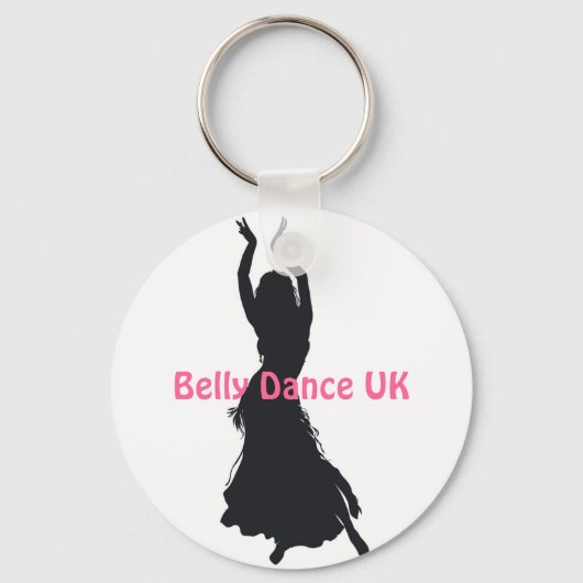 Belly Dance UK sleutelhanger (Voorkant)