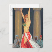 Belly Dancer 1993 Briefkaart (Voorkant / Achterkant)