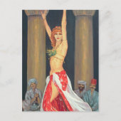 Belly Dancer 1993 Briefkaart (Voorkant)