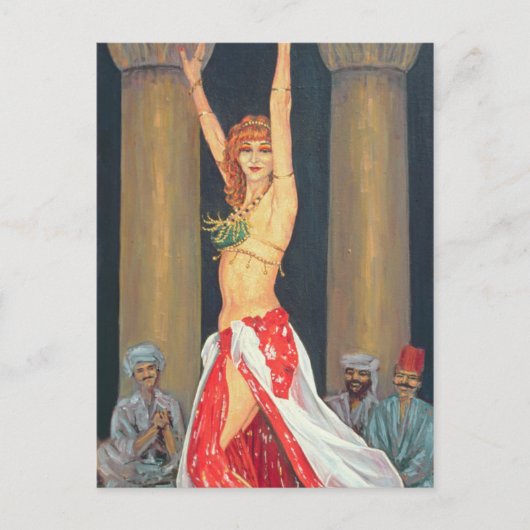 Belly Dancer 1993 Briefkaart (Voorkant)