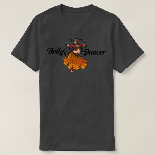 Belly Dancer 2 T-shirt (Design voorkant)