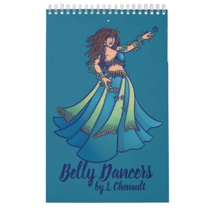 Belly Dancer art 2020 Agenda Kalender