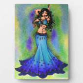 Belly Dancer Art Fotoplaat (voorkant)
