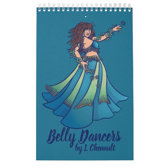 Belly Dancer art Kalender (Hoes)