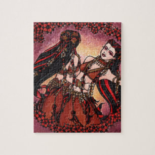 Belly Dancer Art Legpuzzel