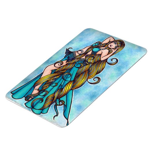 Belly Dancer Art Magneet (Linkerzijde)