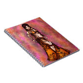 Belly Dancer Art Notitieboek (Rechterzijde)