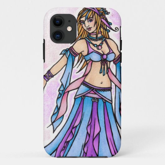 Belly Dancer Birthday-kaarten Case-Mate iPhone Case (Achterkant)