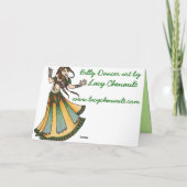Belly Dancer Birthday-kaarten Kaart (Achterkant)