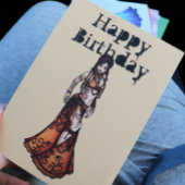 Belly Dancer Birthday-kaarten Kaart