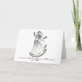 Belly Dancer Birthday-kaarten Kaart (Achterkant)