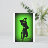 Belly Dancer Briefkaart (Staand voorkant)