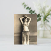 Belly Dancer Briefkaart (Staand voorkant)