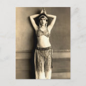 Belly Dancer Briefkaart (Voorkant)