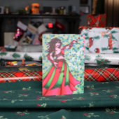 Belly Dancer Cards Feestdagen Kaart