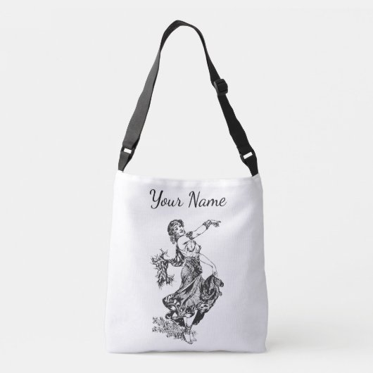  Belly Dancer Crossbody Tas (Achterkant)