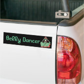 Belly Dancer Fritzie Bumpersticker (Op Truck)