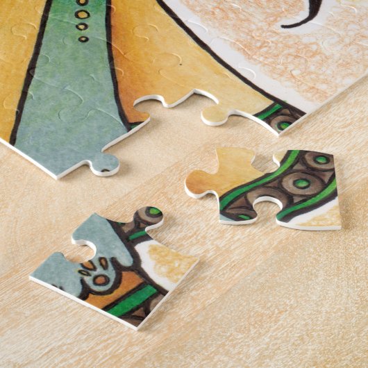 Belly Dancer Goddess Legpuzzel (Zijkant)