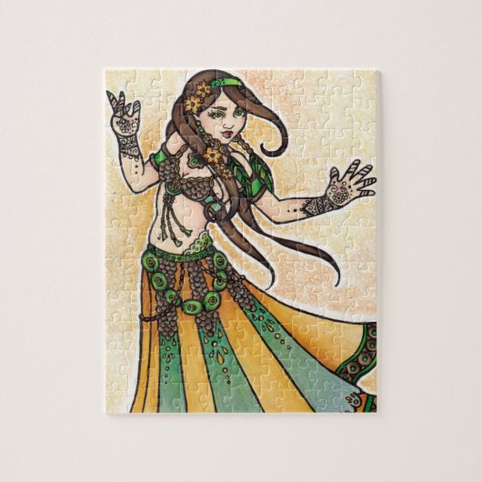 Belly Dancer Goddess Legpuzzel (Verticaal)