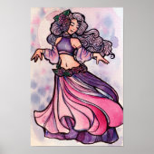 Belly Dancer Goddess Poster (Voorkant)