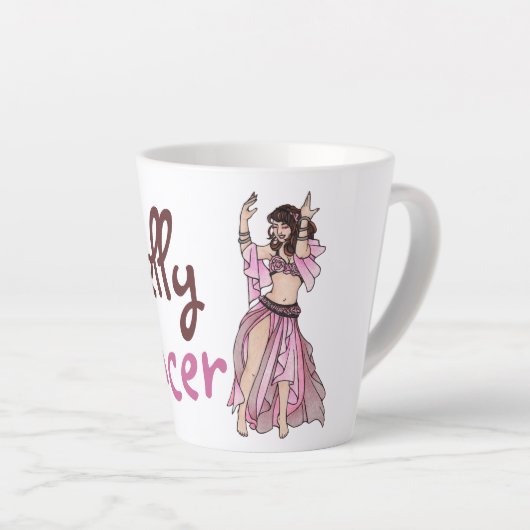 Belly Dancer Habibi Latte Mok (Rechterhoek)