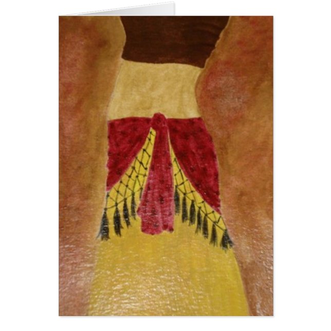 Belly Dancer-kaart (Voorkant)