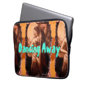 Belly Dancer met een Veil van Alexandra Cook iPad  Laptop Sleeve (Voorkant Links)