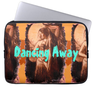 Belly Dancer met een Veil van Alexandra Cook iPad Laptop Sleeve