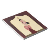 Belly Dancer Middle Eastern danser Notitieblok (Schuin)