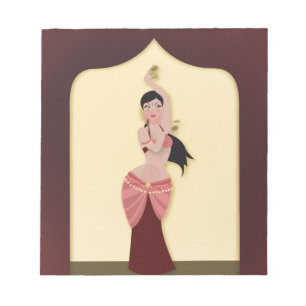 Belly Dancer Middle Eastern danser Notitieblok