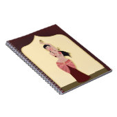 Belly Dancer Middle Eastern danser Notitieboek (Rechterzijde)
