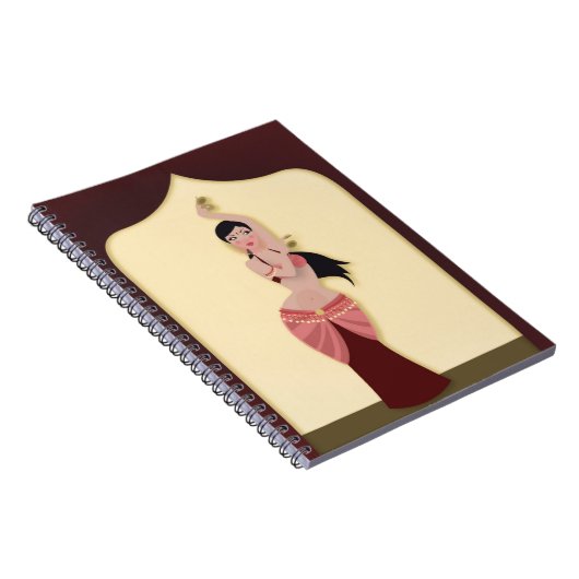 Belly Dancer Middle Eastern danser Notitieboek (Rechterzijde)