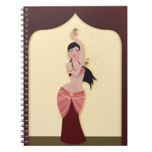 Belly Dancer Middle Eastern danser Notitieboek
