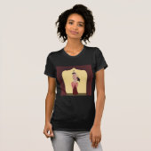 Belly Dancer Middle Eastern danser T-shirt (Voorkant volledig)