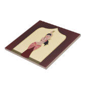 Belly Dancer Middle Eastern danser Tegeltje (Zijkant)