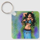 Belly Dancer Sleutelhanger (Voorkant)