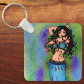 Belly Dancer Sleutelhanger (Voorkant)