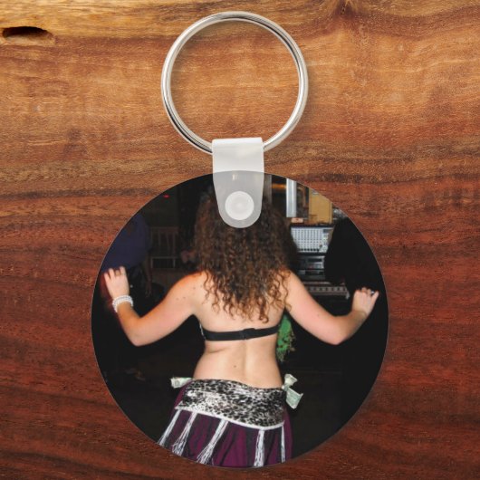 Belly Dancer Sleutelhanger (Voorkant)