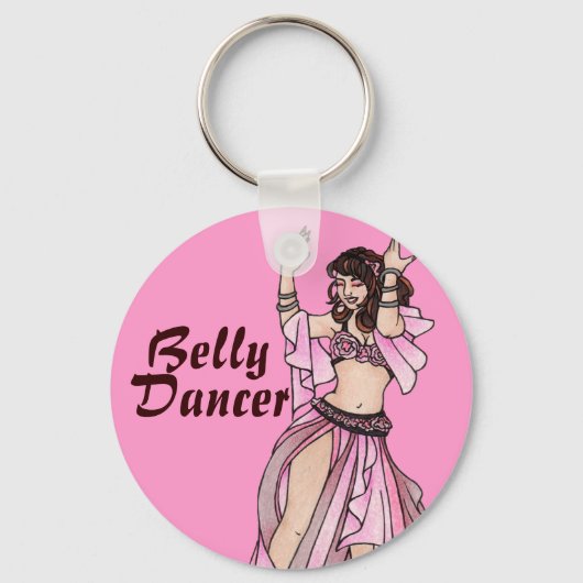 Belly Dancer Sleutelhanger (Voorkant)