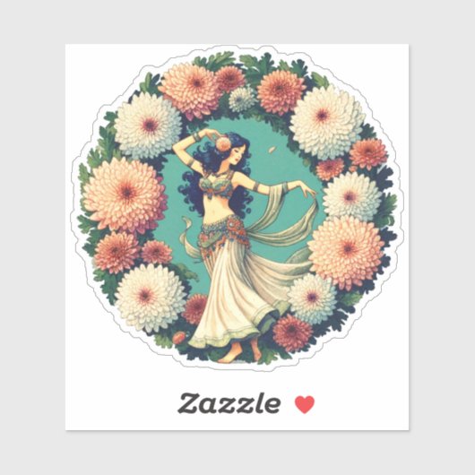 Belly Dancer Sticker (Vel)