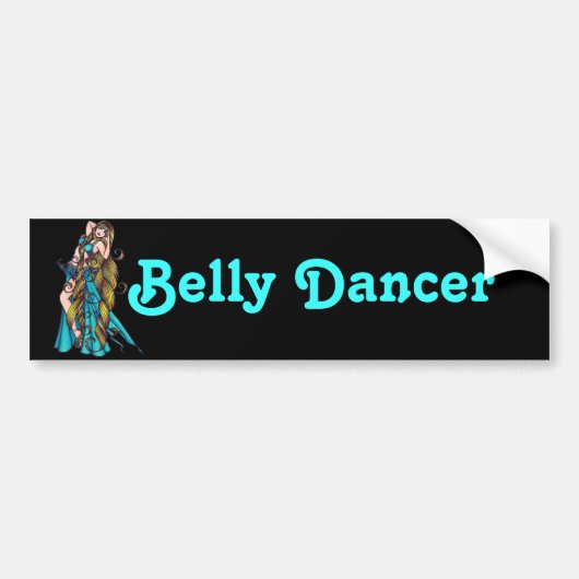 Belly Dancer Sticker (Voorkant)