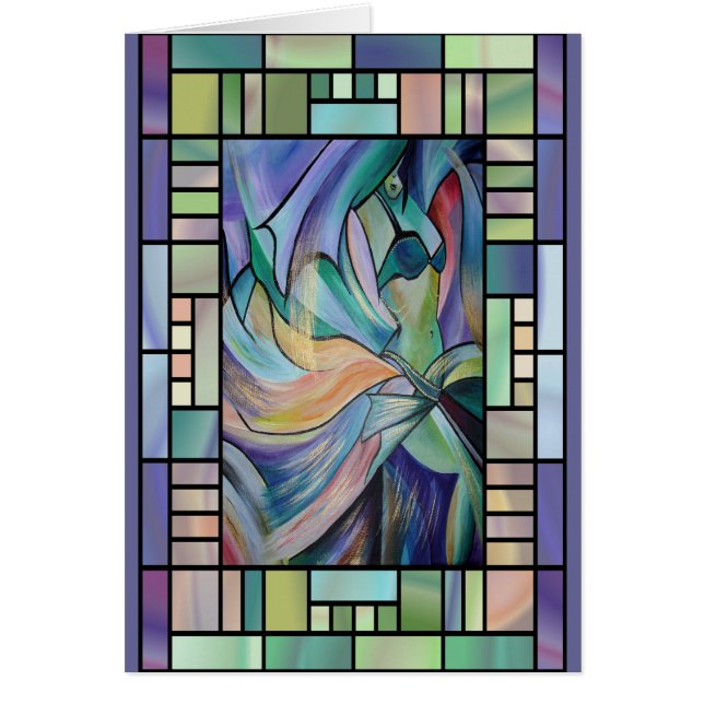 Belly Dancer uit het Midden-Oosten met parelvezel (Voorkant)