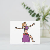 Belly Dancing Briefkaart (Staand voorkant)