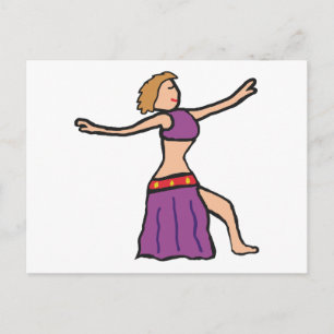 Belly Dancing Briefkaart