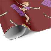 Belly Dancing Cadeaupapier (Rol Hoek)