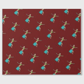 Belly Dancing Cadeaupapier (Vlak)
