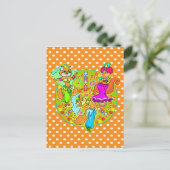 Belly Dancing Cats Briefkaart (Staand voorkant)
